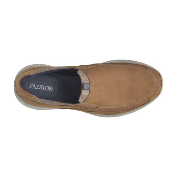 NEW PAZSTOR men's mocassin abdiel in sand - Picture 4 of 6